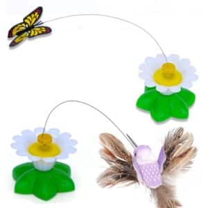 Alternative view of Electric Colorful Butterfly Toy for Pets