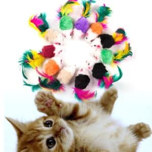 Alternative view of Funny Mini Mouse Toys Set for Cats